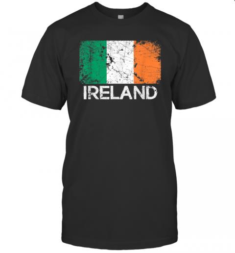 Irish Flag Vintage Made In Ireland funny shirts, gift shirts, Tshirt ...