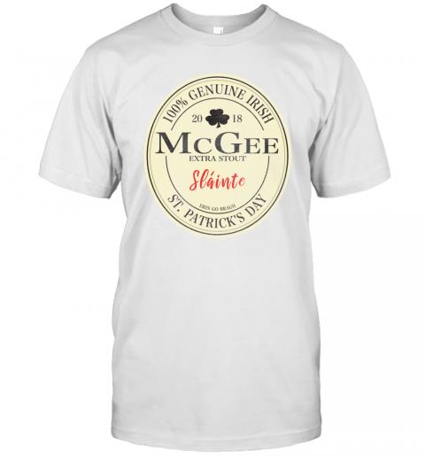 McGee Irish T Shirt Vintage St. Patrick's Day