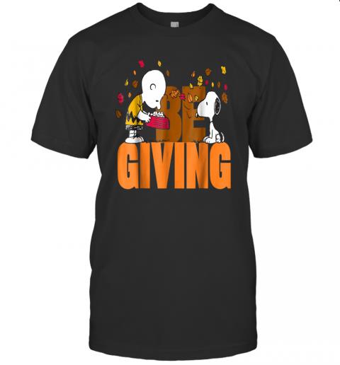 Peanuts Funny Snoopy Charlie Brown Thanksgiving T Shirt