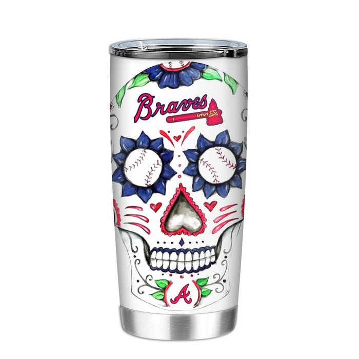 Atlanta Braves Sugar Skull Collection T Shirt, hoodie, sweater