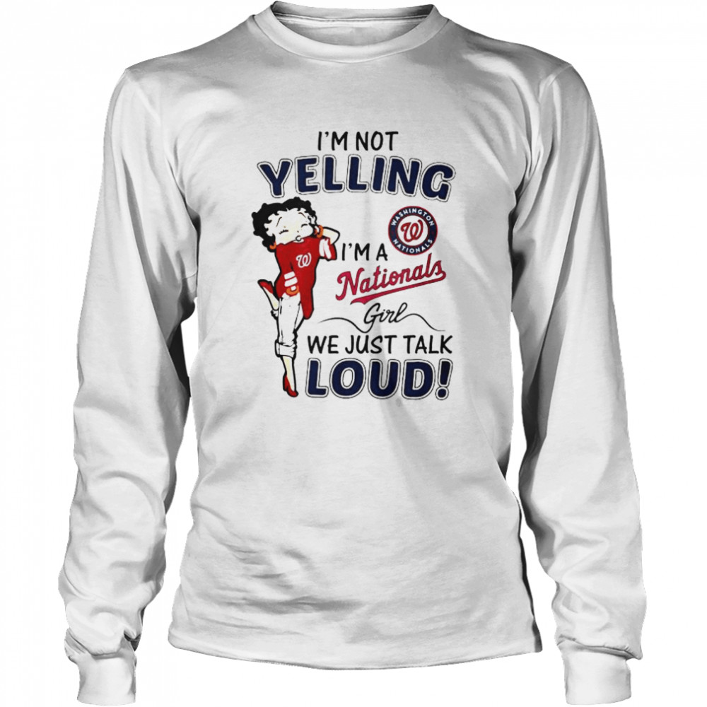 Betty Boop I'm Not Yelling I'm A Boston Red Sox Girls We Just Talk