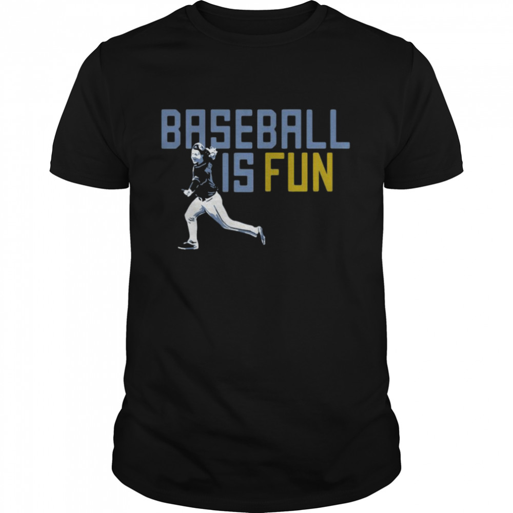 Baseball is fun brett phillips baseball is fun shirt, hoodie