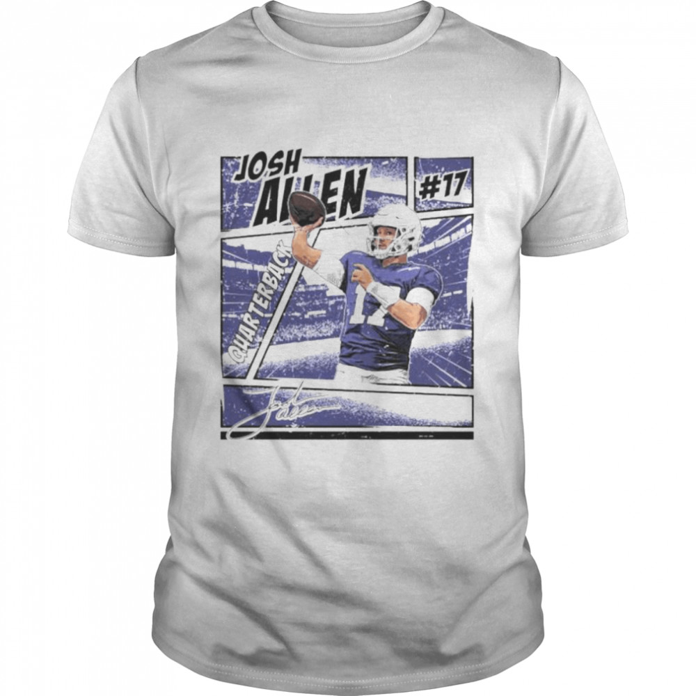 Buffalo Bills Josh Allen #17 quarterback shirt, hoodie, sweater and v-neck  t-shirt