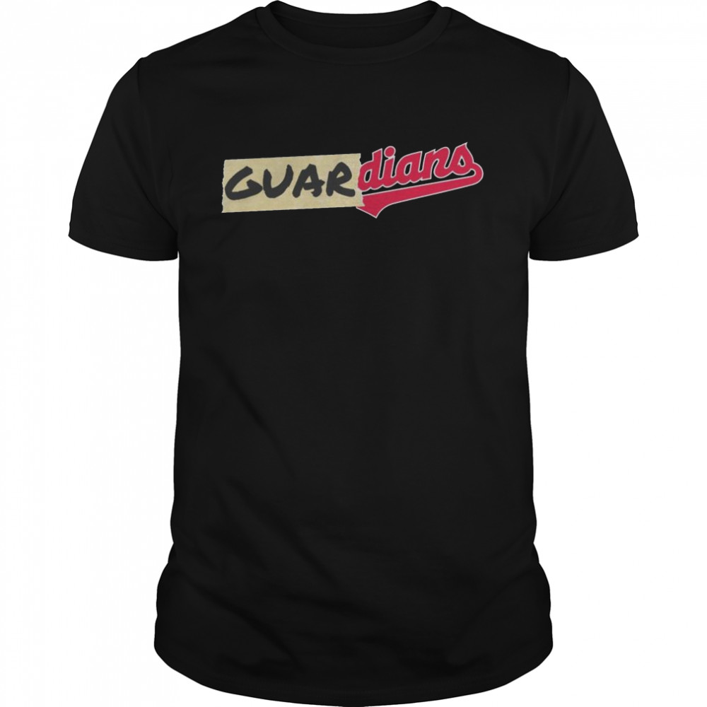 Kalivira Cleveland Guardians T Shirt, Indians T Shirt, Cleveland Baseball Shirt | Black M