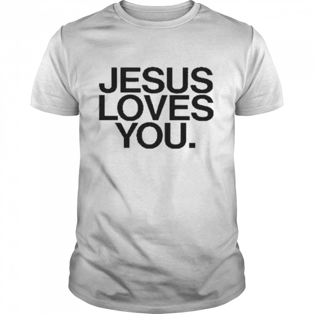 Jesus Loves You Check Front Sand Shirt, Tshirt, Hoodie, Sweatshirt ...