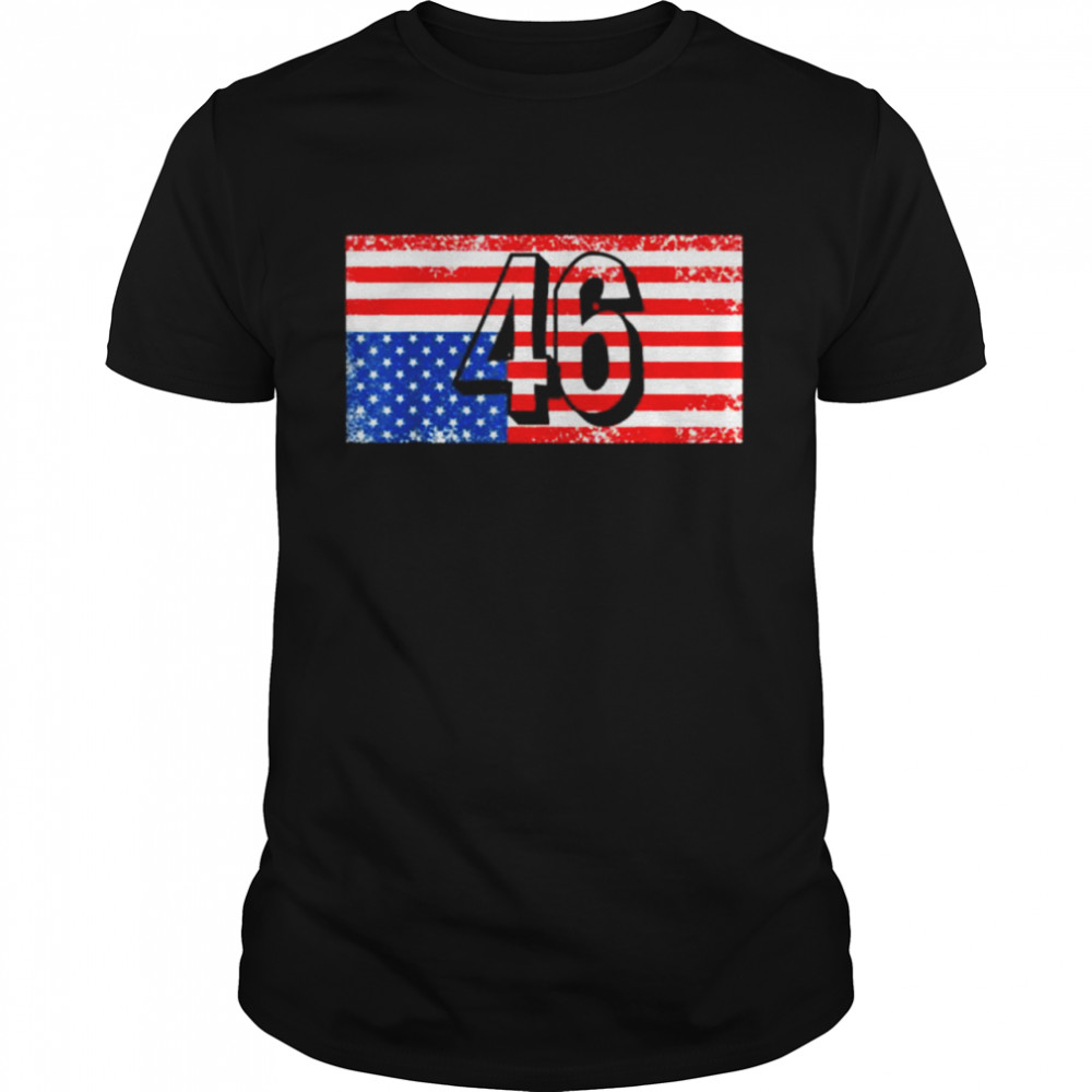 Joe Biden Fu46 Vintage Old American Flag Shirt