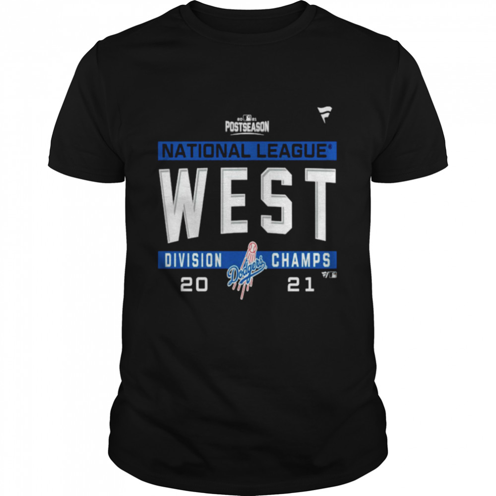 Los Angeles Dodgers 2021 NL West division champs shirt, hoodie