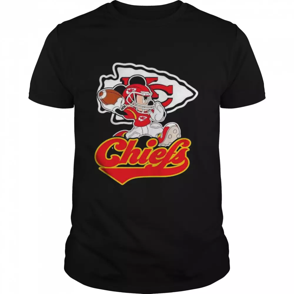 Mickey mouse player Kansas city Chiefs shirt, hoodie, sweater