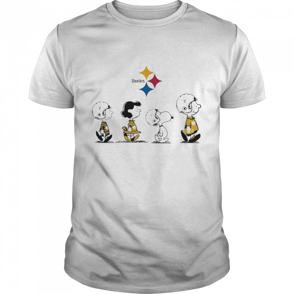 peanuts Abbey road Pitbull Steelers shirt - Trend T Shirt Store Online