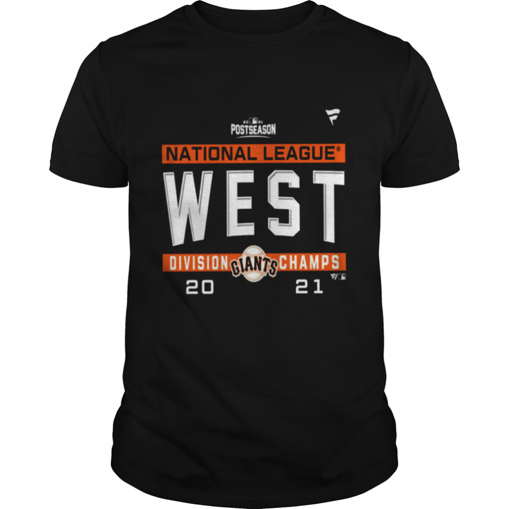 San Francisco Giants Nike 2021 NL West Division Champions shirt