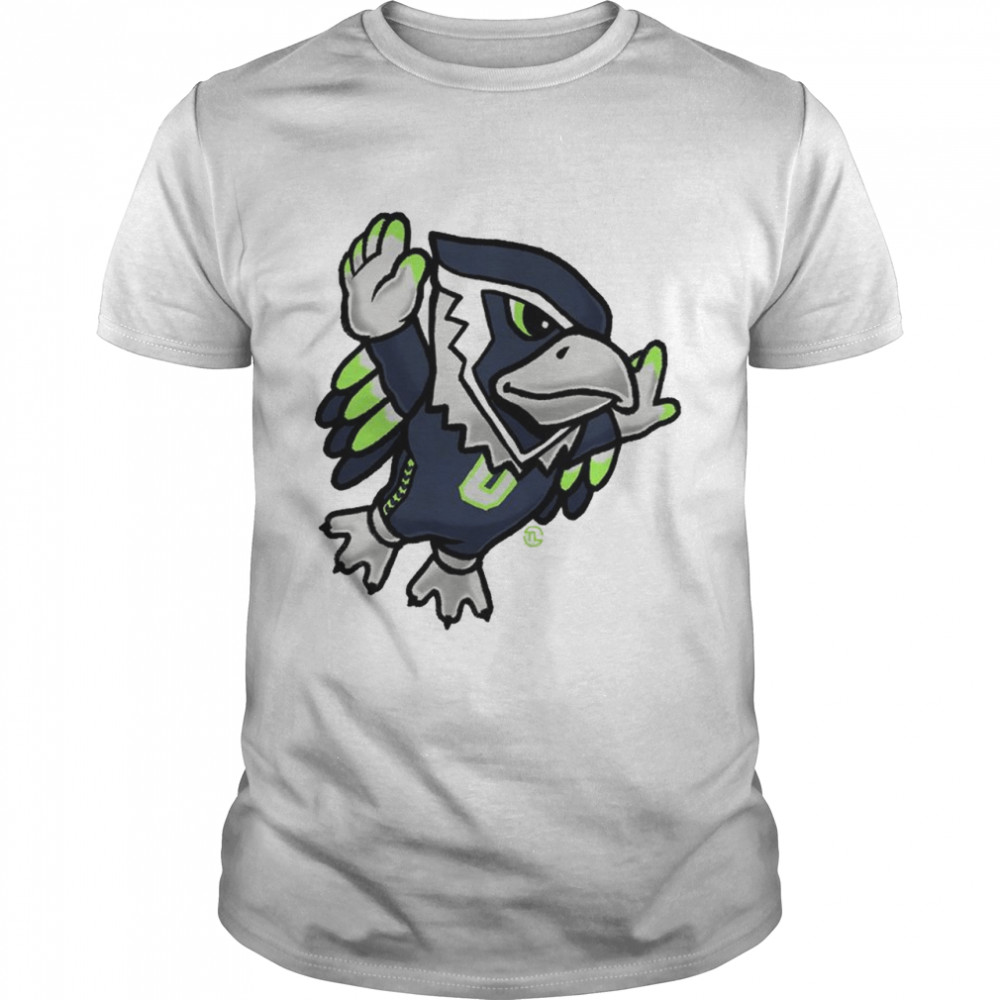 Youth Heathered Gray Seattle Seahawks Head-to-Head Long Sleeve T-Shirt