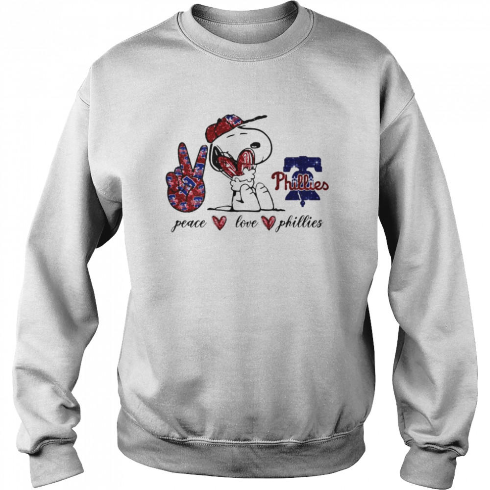 Peace love Philadelphia Phillies shirt, hoodie, sweater and v-neck t-shirt