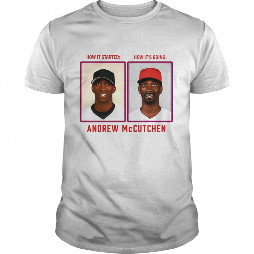 Andrew Mccutchen Then And Now Shirt, Tshirt, Hoodie, Sweatshirt