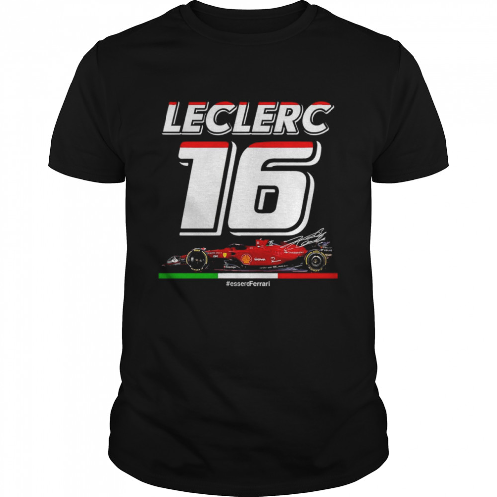 16 Charles Leclerc F1 Scuderia Ferrari Shirt, hoodie, longsleeve, sweater