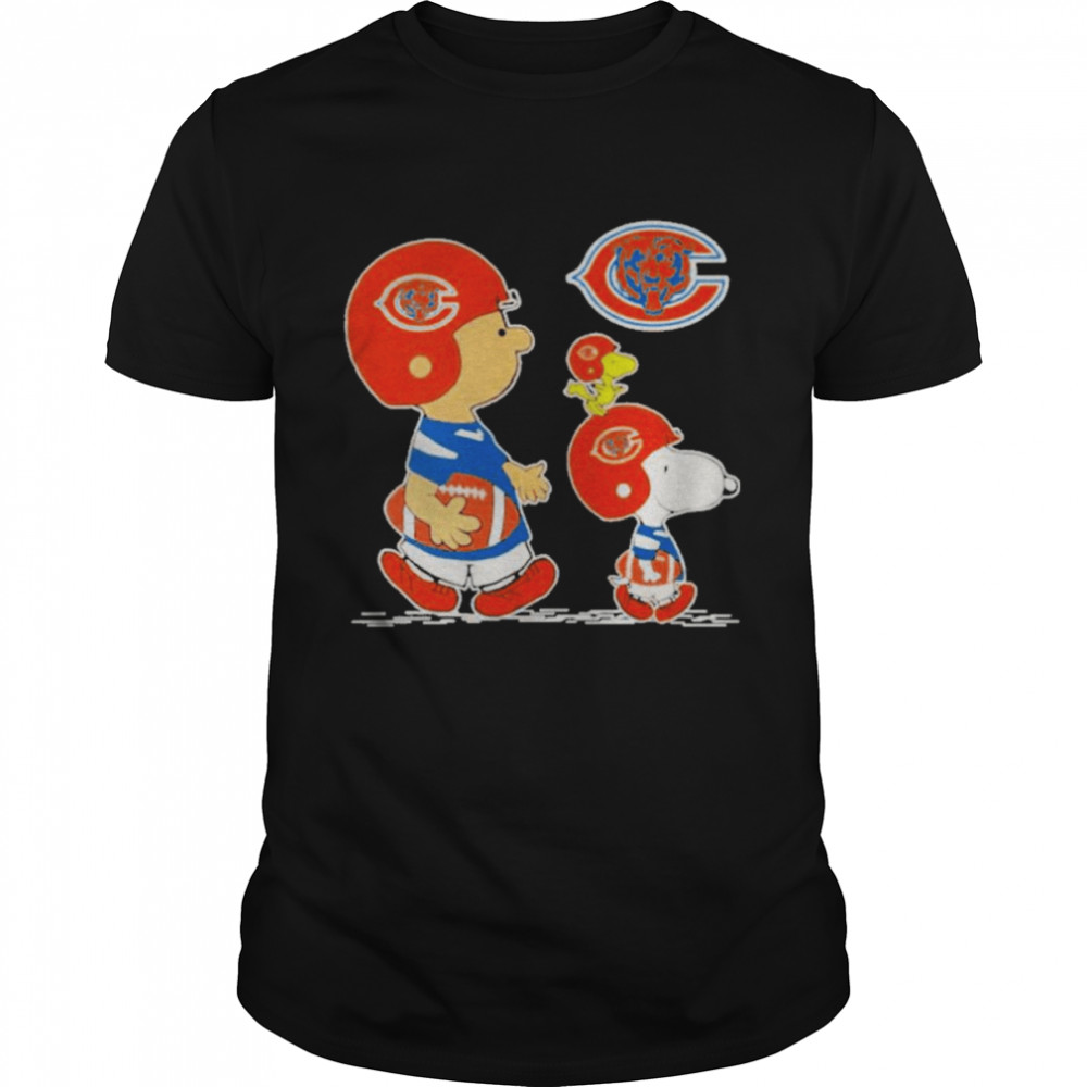 Snoopy Chicago Bears T Shirt - Custom T-Shirts