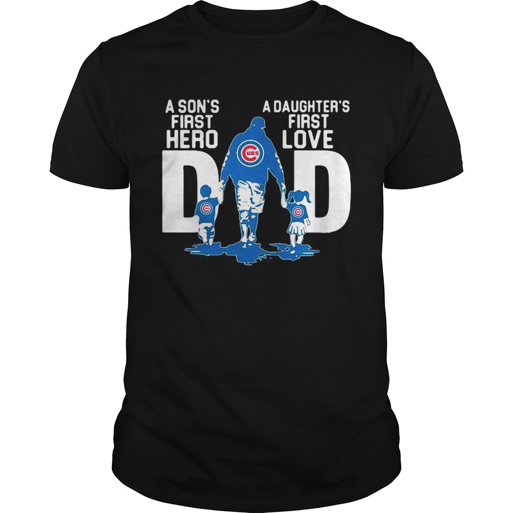 Chicago Cubs Dad A Sons First Hero A Daughters First Love T-Shirt funny  shirts, gift shirts, Tshirt, Hoodie, Sweatshirt , Long Sleeve, Youth,  Graphic Tee » Cool Gifts for You - Mfamilygift
