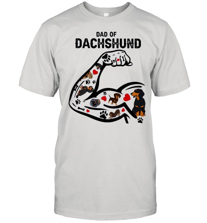 Dad Of Dachshund Gym T-Shirt