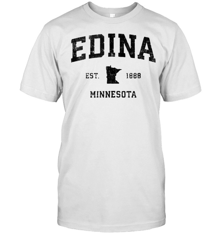 Edina Minnesota MN Vintage Sports Design Black Print T-Shirt funny shirts,  gift shirts, Tshirt, Hoodie, Sweatshirt , Long Sleeve, Youth, Graphic Tee »  Cool Gifts for You - Mfamilygift