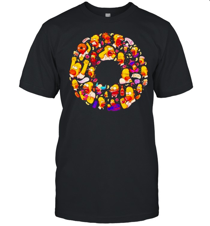 Homer Simpson Donut T-Shirt
