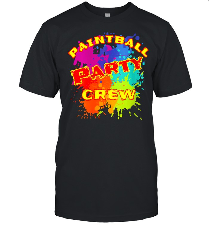 Party Paintball Party Crew T-shirt Tshirt Hoodie Sweatshirt Long Sleeve Youth Funny Shirts Gift Shirts Graphic Tee