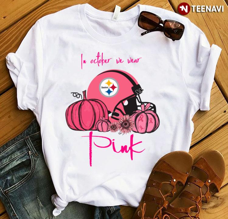 pink steelers t shirt