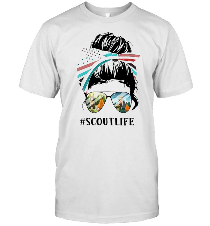 Scout Life Messy Bun Girl T-Shirt