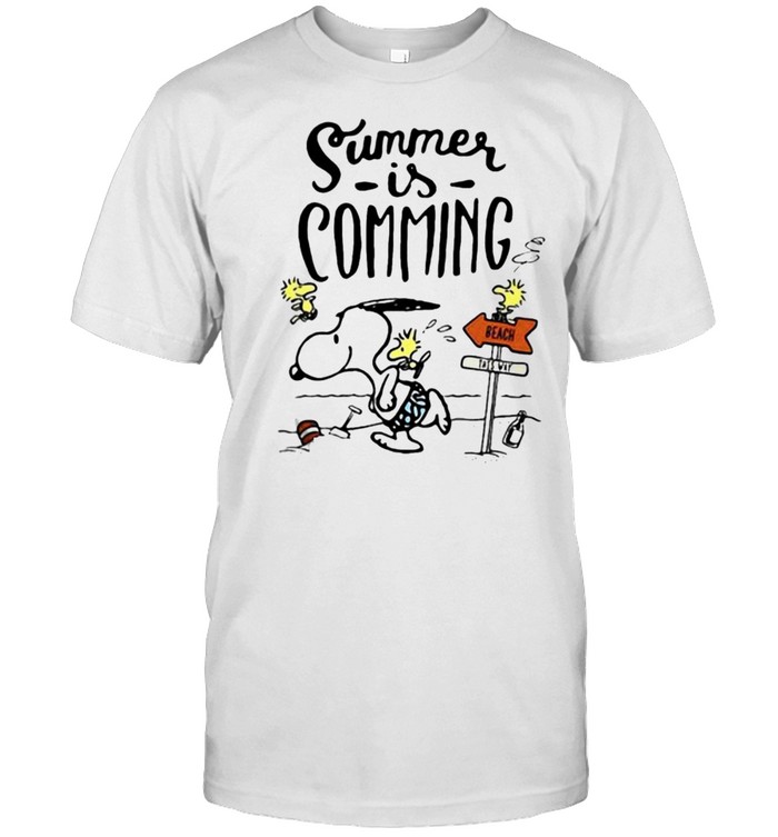 Summer Is Comming Snoopy T-Shirt