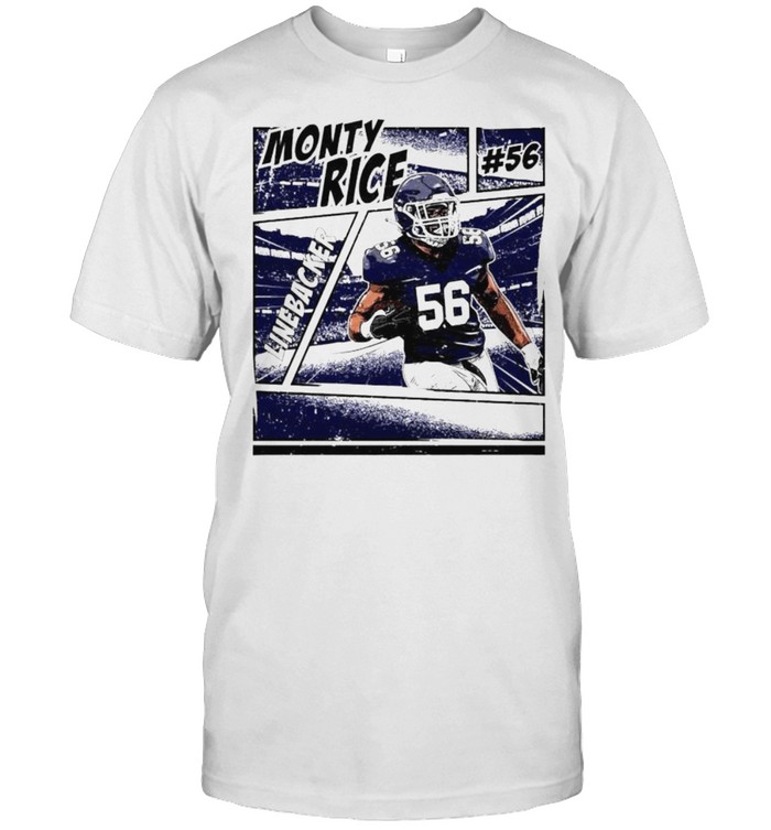 Top monty Rice 56 Tennessee Titans football player glitch poster shirt –  Emilytees