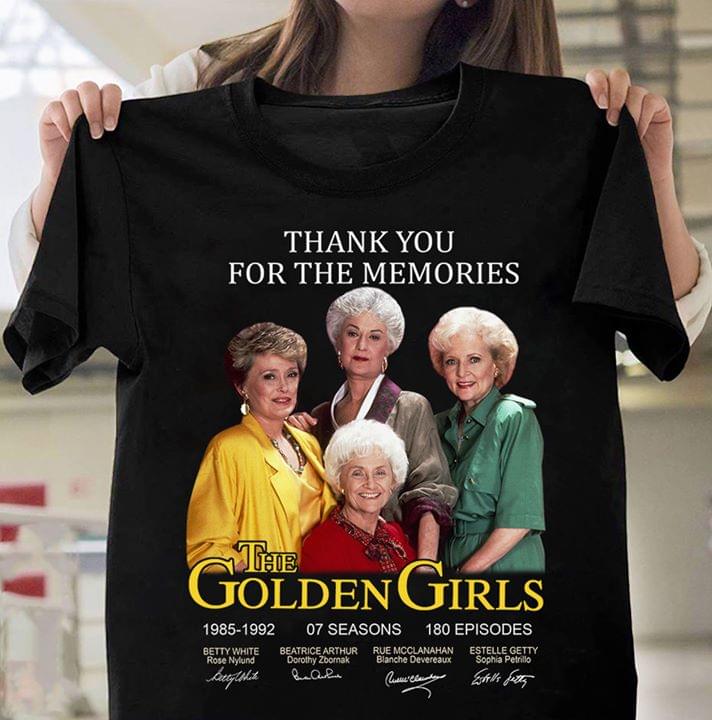 Thank You For The Memories The Golden Girls T-Shirt