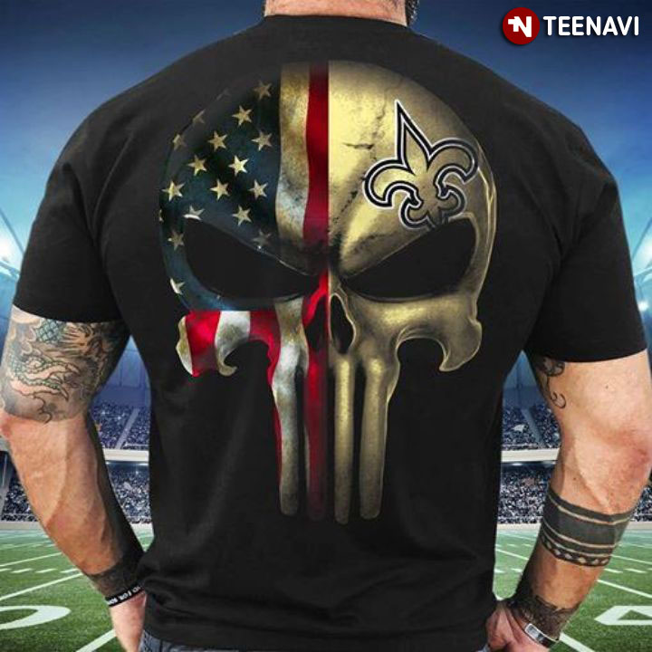 New Orleans Saints Skull T-Shirt  New Orleans Graphic Fashion Tees and  Gifts