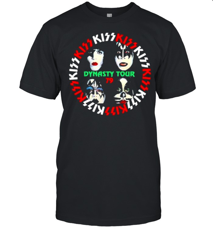 Kiss Kiss Kiss Dynasty Tour 79 T-Shirt